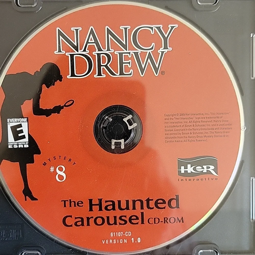Nancy Drew The Haunted Carousel Mystery DVD Game